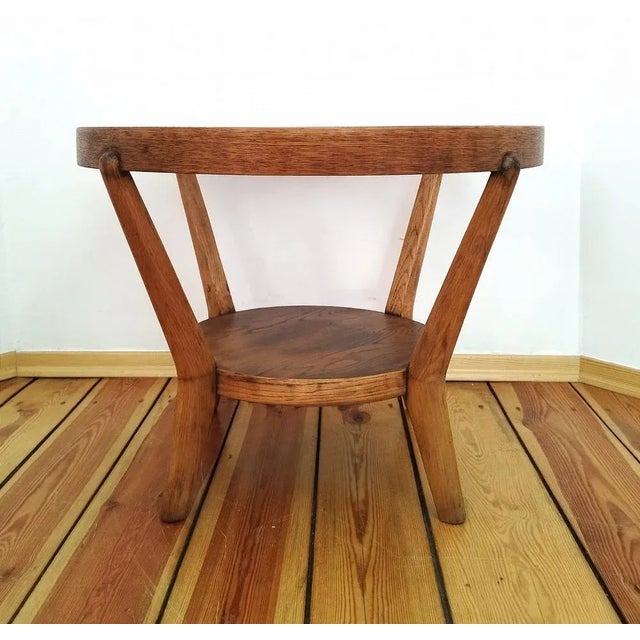 Coffee Table attributed to K. Kozelka for Interier Praha, Former Czechoslovakia, 1930s For Sale - Image 10 of 12