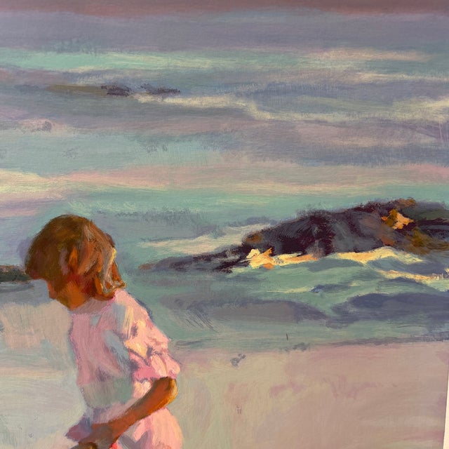 1980s Original painting by Don Hatfield, titled Peaceful Days For Sale In New York - Image 6 of 9