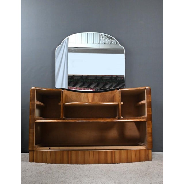Walnut Burl Dressing Table, 1920s For Sale - Image 13 of 18