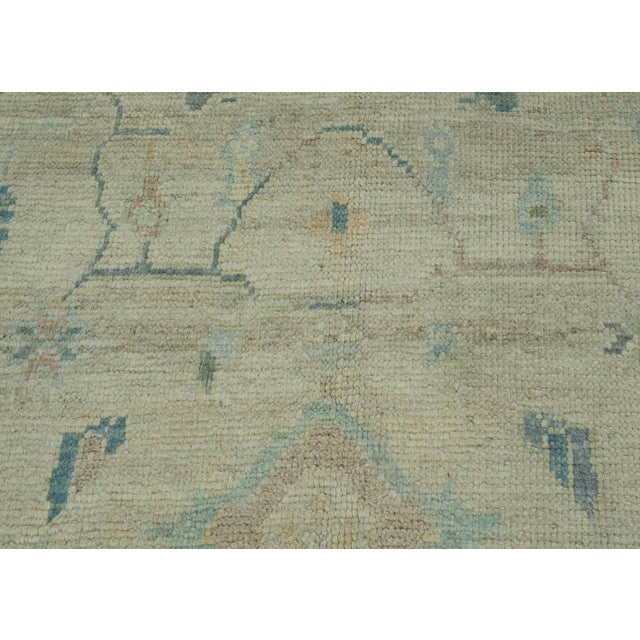 Turkish Oushak Rug 9'11" x 14'1" #18641 For Sale In Houston - Image 6 of 8