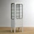 Industrial Vintage Medical Cabinet in Glass, 1970s For Sale - Image 3 of 10
