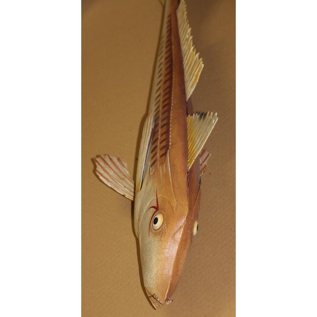 1970s Large Metal Fish Trade Sign, 1970s For Sale - Image 5 of 16