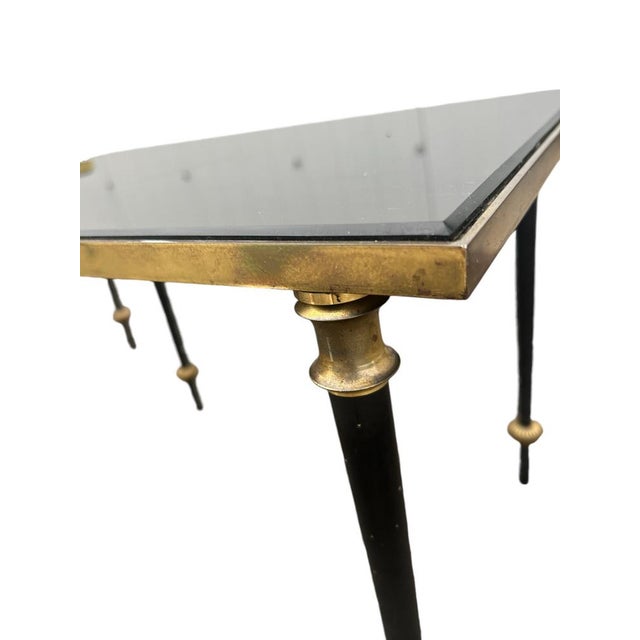 Metal Tables from Maison Baguès, 1950s, Set of 3 For Sale - Image 7 of 15