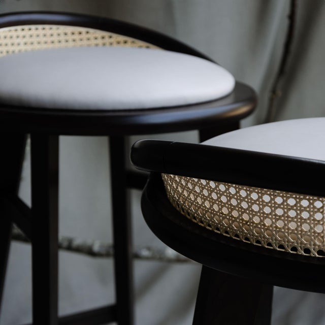 Brummell Bar Stool by Wood Tailors Club For Sale - Image 10 of 11
