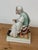 Design Plus Gallery presents Man Whittling Figurine by Zsolnay in Pecs. This is a highly collectible, vintage hand-painted...