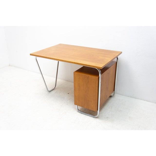 Writing Desk from Rudolf Vichr, Czechoslovakia, 1940s For Sale - Image 13 of 18
