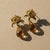 Lotus Citrine Drop Earrings, Pair For Sale - Image 6 of 7