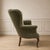 English Sage Mohair Reader For Sale - Image 3 of 6