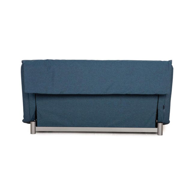 Multy Fabric Three Seater Sofa Bed in Blue from Ligne Roset For Sale - Image 6 of 8