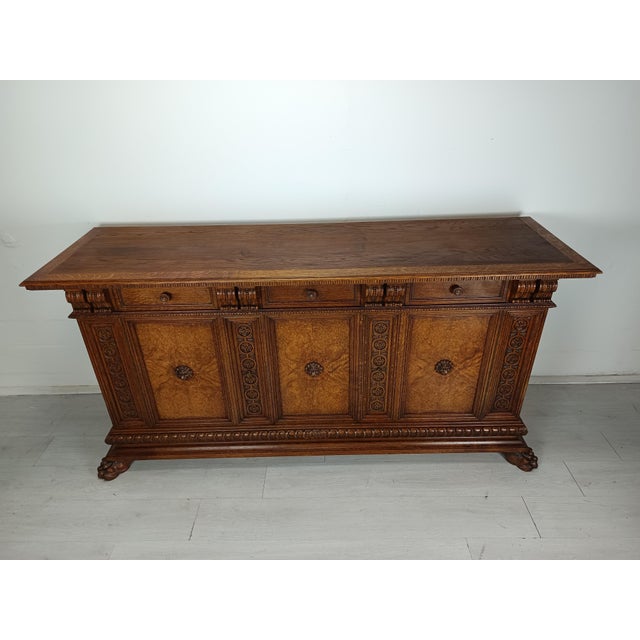 Vintage Neo-Classic Sideboard, 1950s For Sale - Image 4 of 18