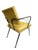 Pair of Vintage Viko Mid-Century Modern Mustard Yellow Armchairs, Circa 1975 For Sale - Image 4 of 13