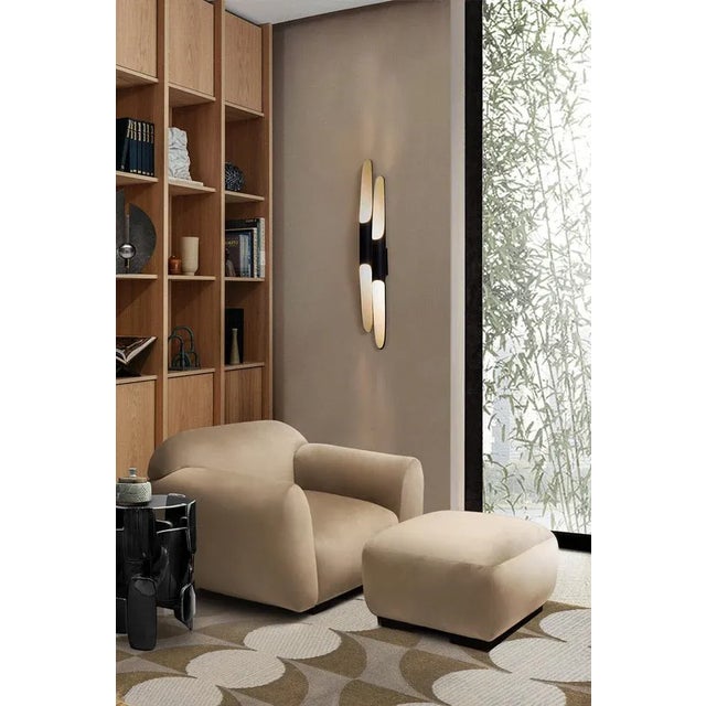 Coltrane 2 Wall Light by DelightFULL For Sale - Image 9 of 11