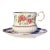 Mid 20th Century Queen's Rosina "Flower of Amaran" Teacup & Saucer Set For Sale