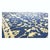 Early 21st Century Afghan Sultanabad Wool 6x10 Navy Blue & Ivory Handmade Area Rug #1144038 For Sale - Image 5 of 6