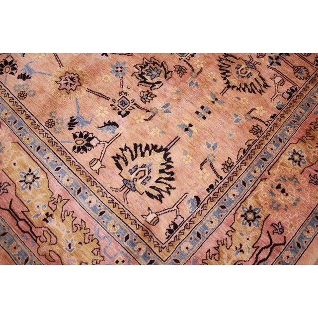 Middle Eastern Hand-Knotted Sarough Rug For Sale - Image 6 of 11