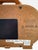 Wood 1990s Retro Dakin Am/Fm Tabletop Radio, Faux Wood & Silver-Tone Finish, Model 401 For Sale - Image 7 of 7