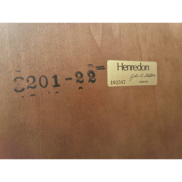 Henredon 1970s Henredon French Provincial Lighted Secretary Bookcase For Sale - Image 4 of 4