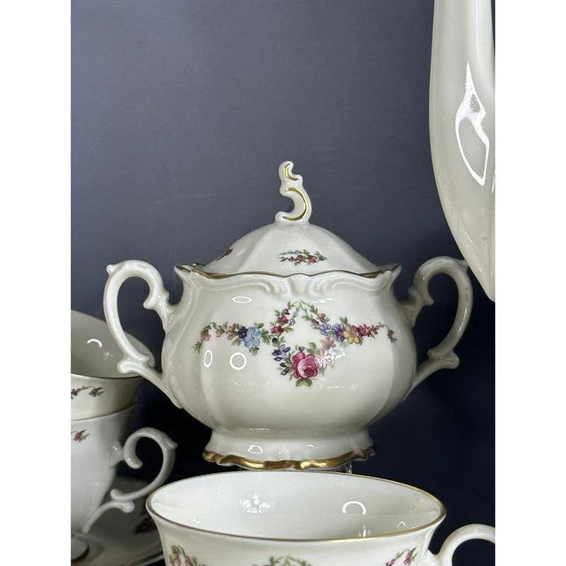 Tea Service from Tirschenreuth, 1838, Set of 25 For Sale - Image 9 of 11