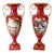 Porcelain Amphora Urns in the style of Sevres, Set of 2 For Sale