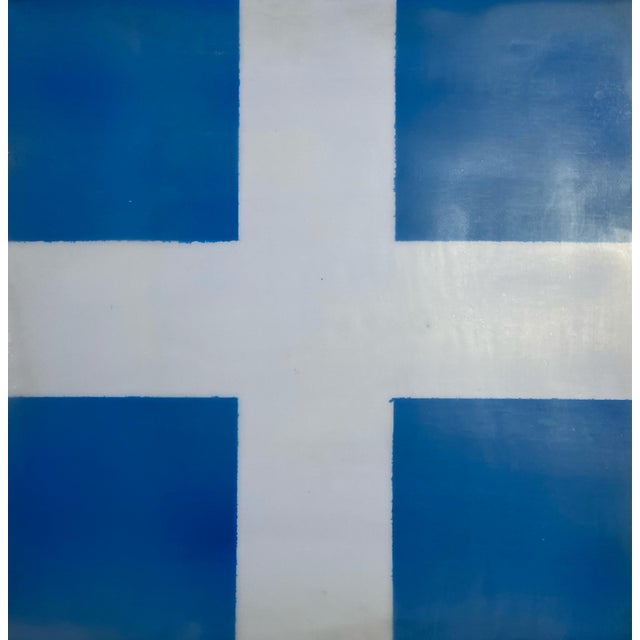 Encaustic Collage Installation by Gina Cochran - "Allies and Alibies" - 16 Panels For Sale - Image 6 of 18