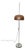 Mid-Century Floor Lamp by Guzzini for Meblo, Italy, 1970s For Sale