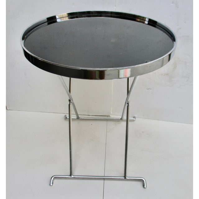 Art Deco Art Deco Chrome Side Table For Sale - Image 3 of 8