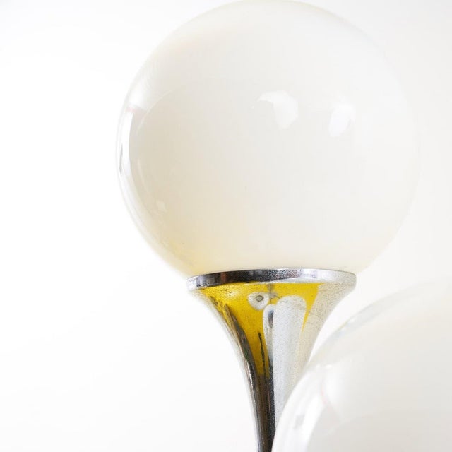 Space Age Chrome Metal Floor Lamp For Sale - Image 10 of 15