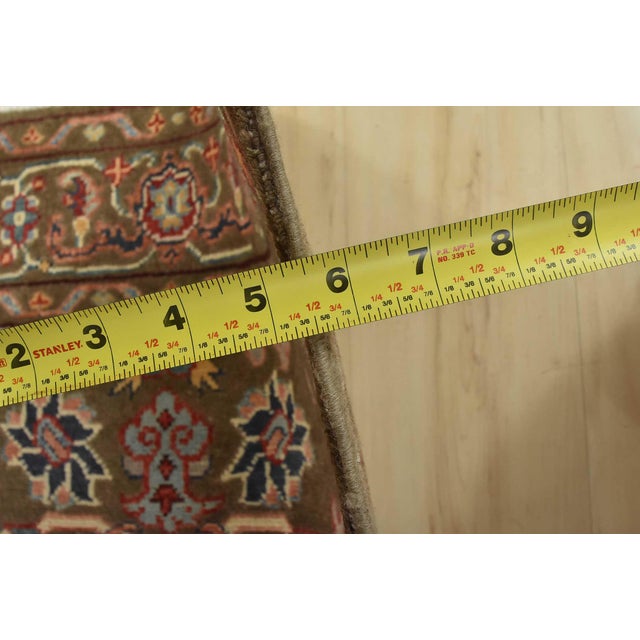 Kazak Runner 2’8” X 10’1” Brown Wool Traditional Hand-Knotted Oriental Rug For Sale - Image 12 of 14