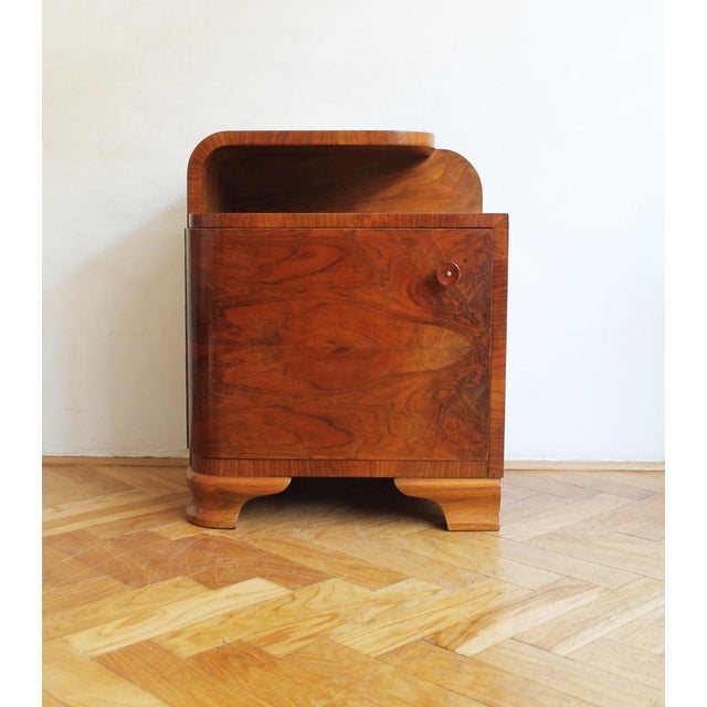 Vintage Art Deco Bedside Table, 1930s For Sale - Image 15 of 16