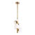 Regina Andrew Styx Alabaster Orbs Vertical Pendant, Natural Brass Finish For Sale - Image 4 of 8