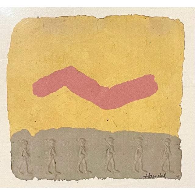 William Haendel, Bill Haendel Americana Toy Soldiers Cast Paper Relief Modern Pop Art Sculpture, c.1975 For Sale - Image 4 of 10