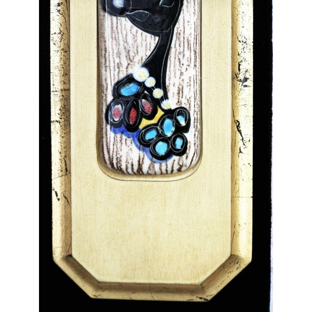 1960s Fantoni-Style Ceramic Wall Plaque For Sale In Miami - Image 6 of 7