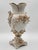 This Antique OOAK Mid Century Ornate Hand Made Capodimonte Italy Large Vase is a stunning piece of Italian porcelain...