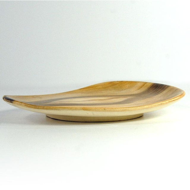 Mid-Century Modern Vintage Ceramic Dish from Grandjean Jourdan, Vallauris, France, 1960s For Sale - Image 3 of 10