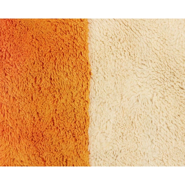 Black Hand-Knotted Wool Rug by Azele Studio For Sale - Image 8 of 10