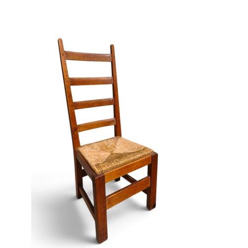 2000 - 2009 Arts and Craft Style Dining Chairs, Set of 8 For Sale - Image 5 of 8