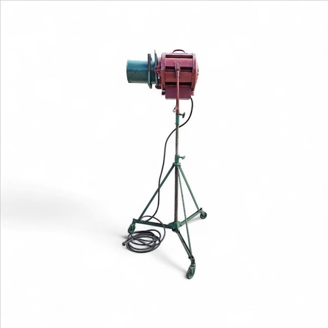Mid-Century Modern 1950s Hollywood Studios Mole Richradson Studio Spot Flood Light For Sale - Image 3 of 16