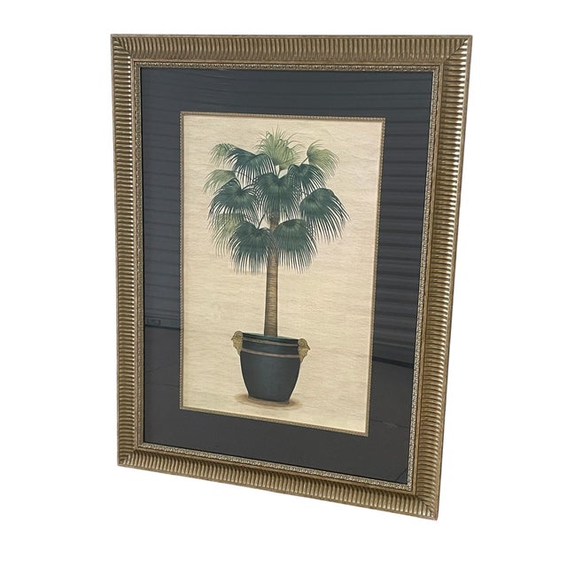 English Monumental Palm Tree Art Set by Iksel England For Sale - Image 3 of 7