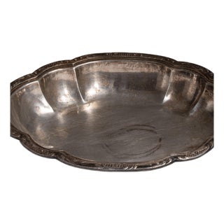 Early 20th Century France Silver Platter For Sale