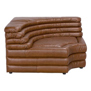 NOIR Bandera Modular Sofa, Sc, Roche Tan Leather For Sale