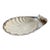 1990s Modern Silver Plated and Glass Shell Plate by Lino Sabattini For Sale