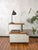 Vintage Famed Lamp Cart with Oak Tops, 1960s For Sale - Image 16 of 18