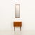 Mid-Century Modern Danish Teak Hall Dresser and Mirror, 1960s, Set of 2 For Sale - Image 3 of 13