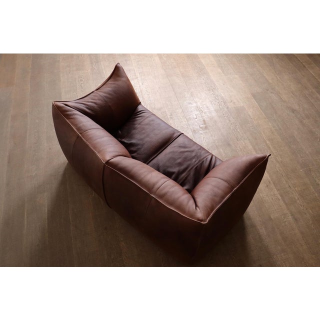 Buffalo Leather Le Bambole Sofa by Mario Bellini for B&B Italia, 1970s For Sale - Image 12 of 18
