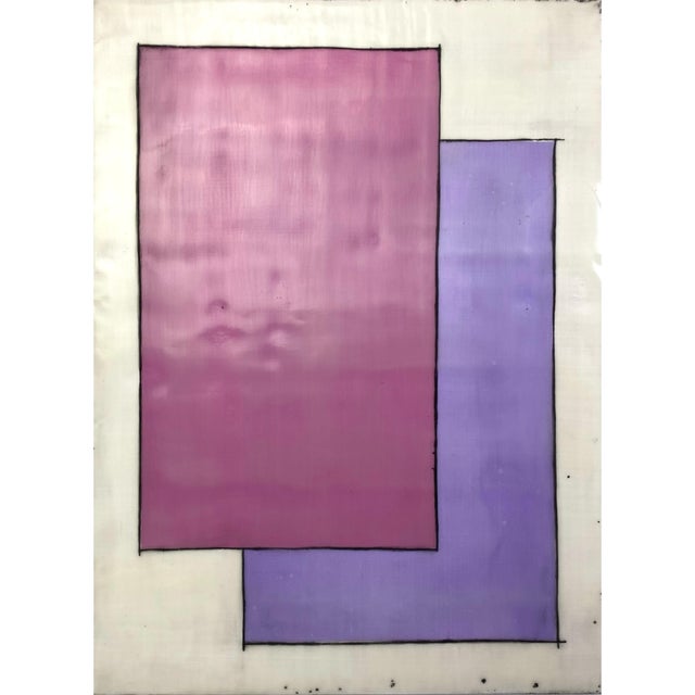 Encaustic Mixed Media Installation by Gina Cochran - "Sweetwater" - 9 Panels For Sale - Image 4 of 11
