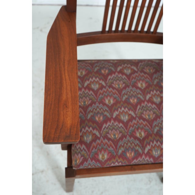 Set of 6 Stickley Mission Cherry Dining Chairs For Sale - Image 11 of 18