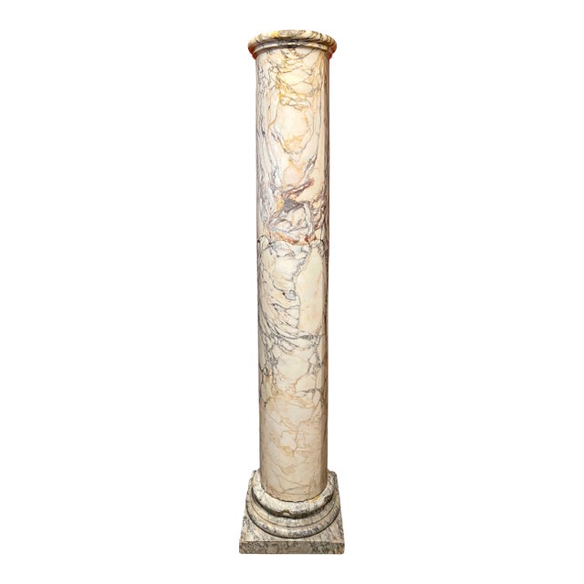 French Marble Column For Sale