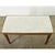 French Vintage Mahogany & Marble Coffee Table For Sale - Image 11 of 12