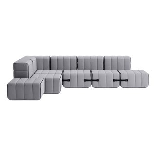 Large Flexible Corner Sofa from Ambivalenz, Set of 12 For Sale