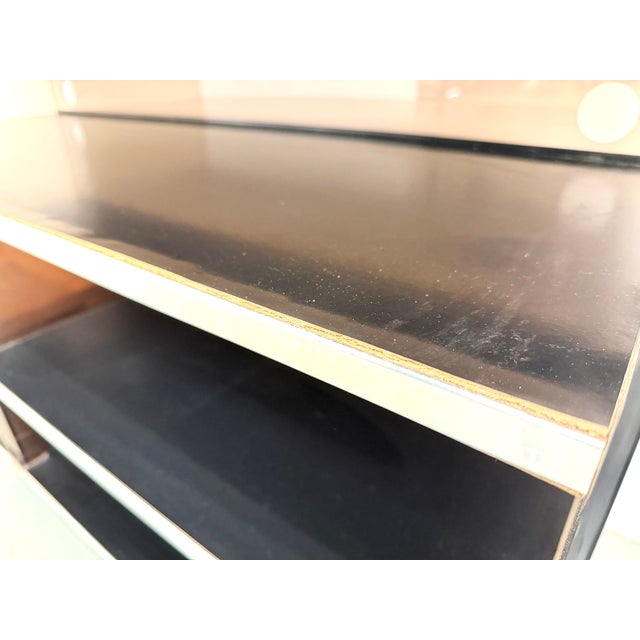 Smoked Acrylic Glass and Aluminum Hi-Fi Cabinet by Eric Maville, France, 1970s For Sale - Image 12 of 18